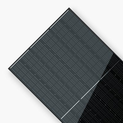  345-370W PERC Mono Solar Panel MBB 120 เซลล์ครึ่งตัดสีดำทั้งหมด PV โมดูล